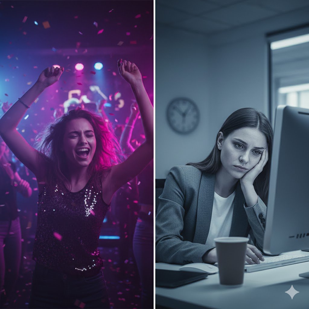 Porque quem sente euforia gigantesca pode sentir tristeza igual e como encontrar equilíbrio